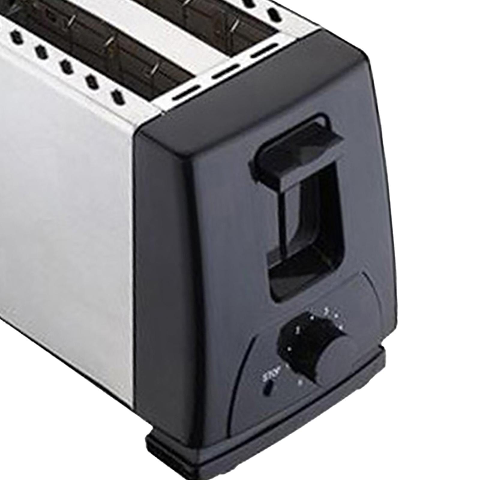 Title 3, Elektrischer Toaster aus Edelstahl, Frühstücksz...