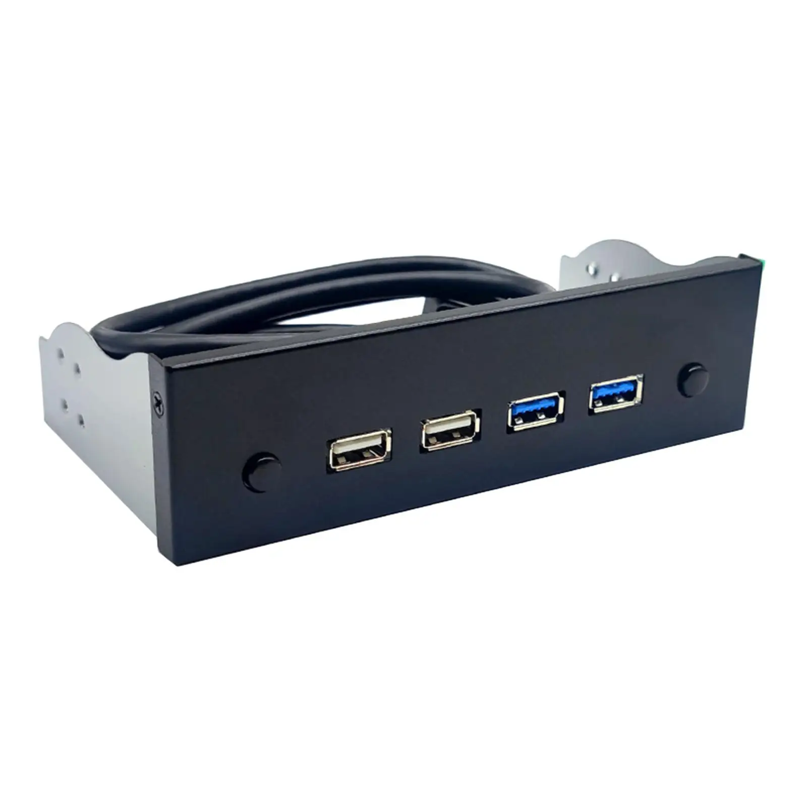5.25` Front Panel Hub, USB Optical Drive Bay, for PC Computer Case PC Front Panel High Speed Computer Expansion Board