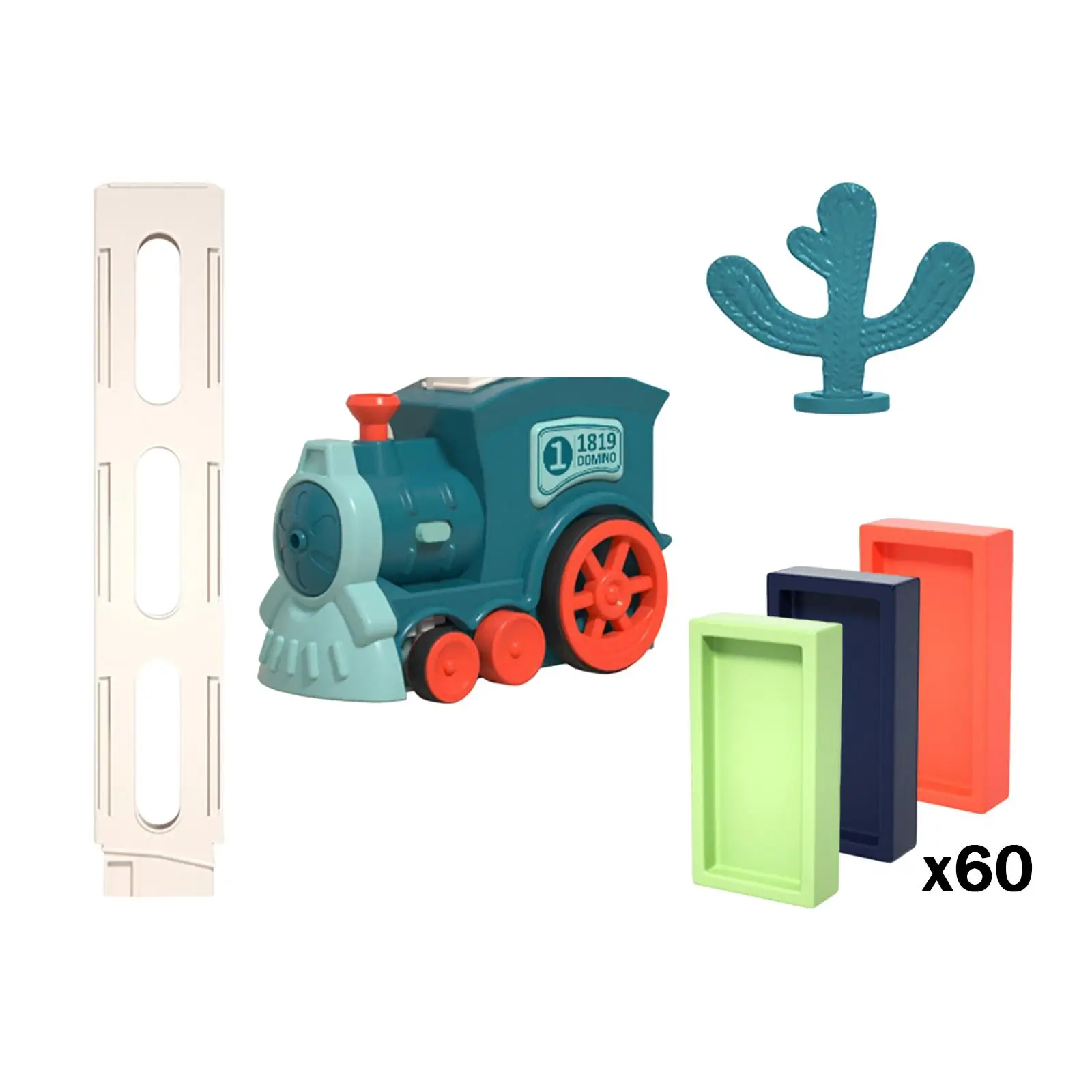 Automatic Laying Train Blocks Building Stacking Toy for Children Kids
