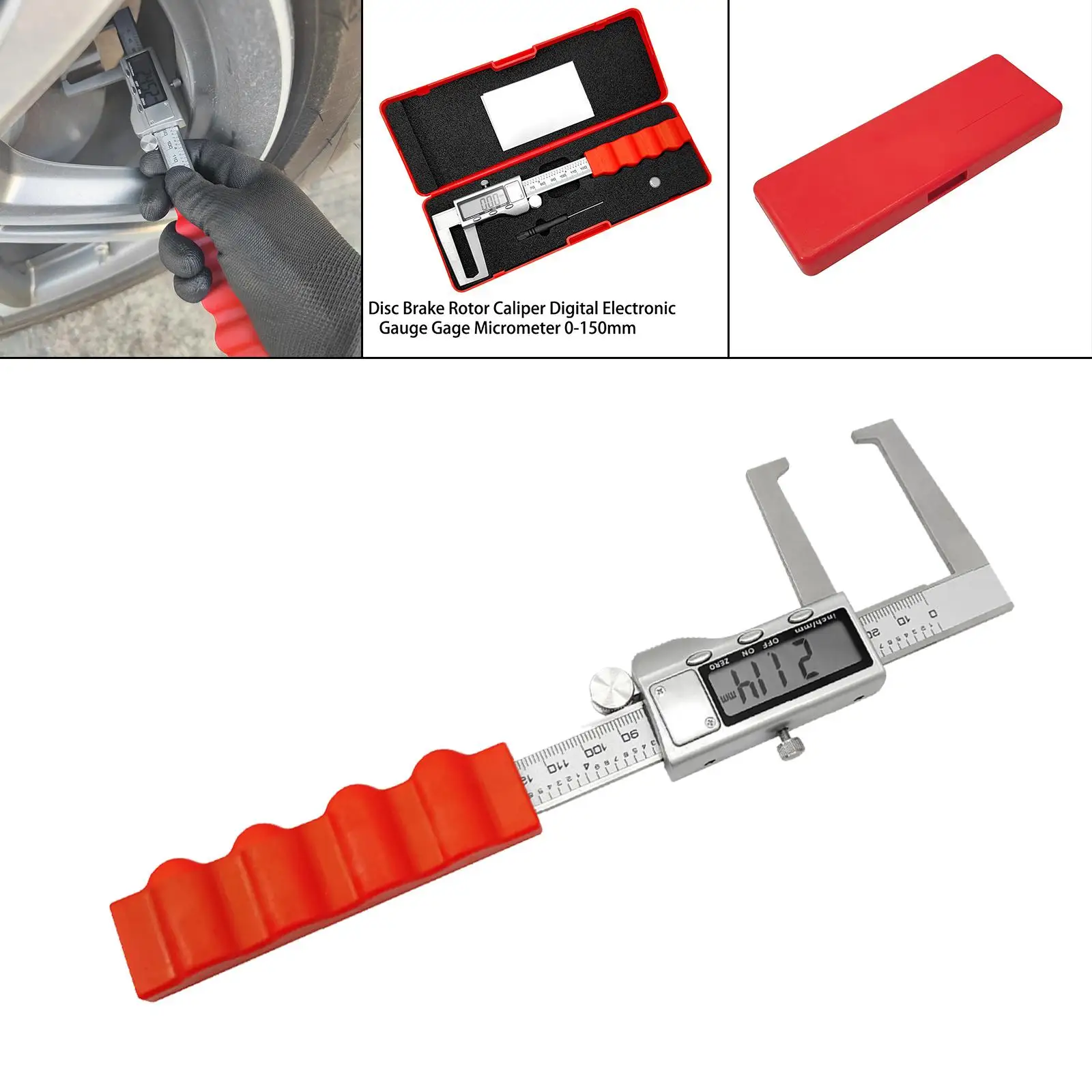 Brake Discs Calipers Digital Meter Measuring Tool Micrometer