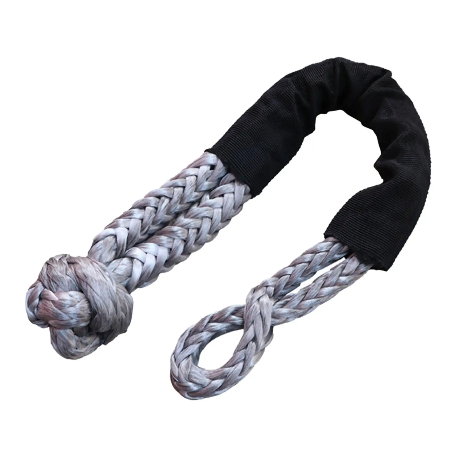 Soft Shackle Towing Rope, Strong Synthetic Rope Strong Breaking Strength for Trucks, SUV, Vehicles Towing