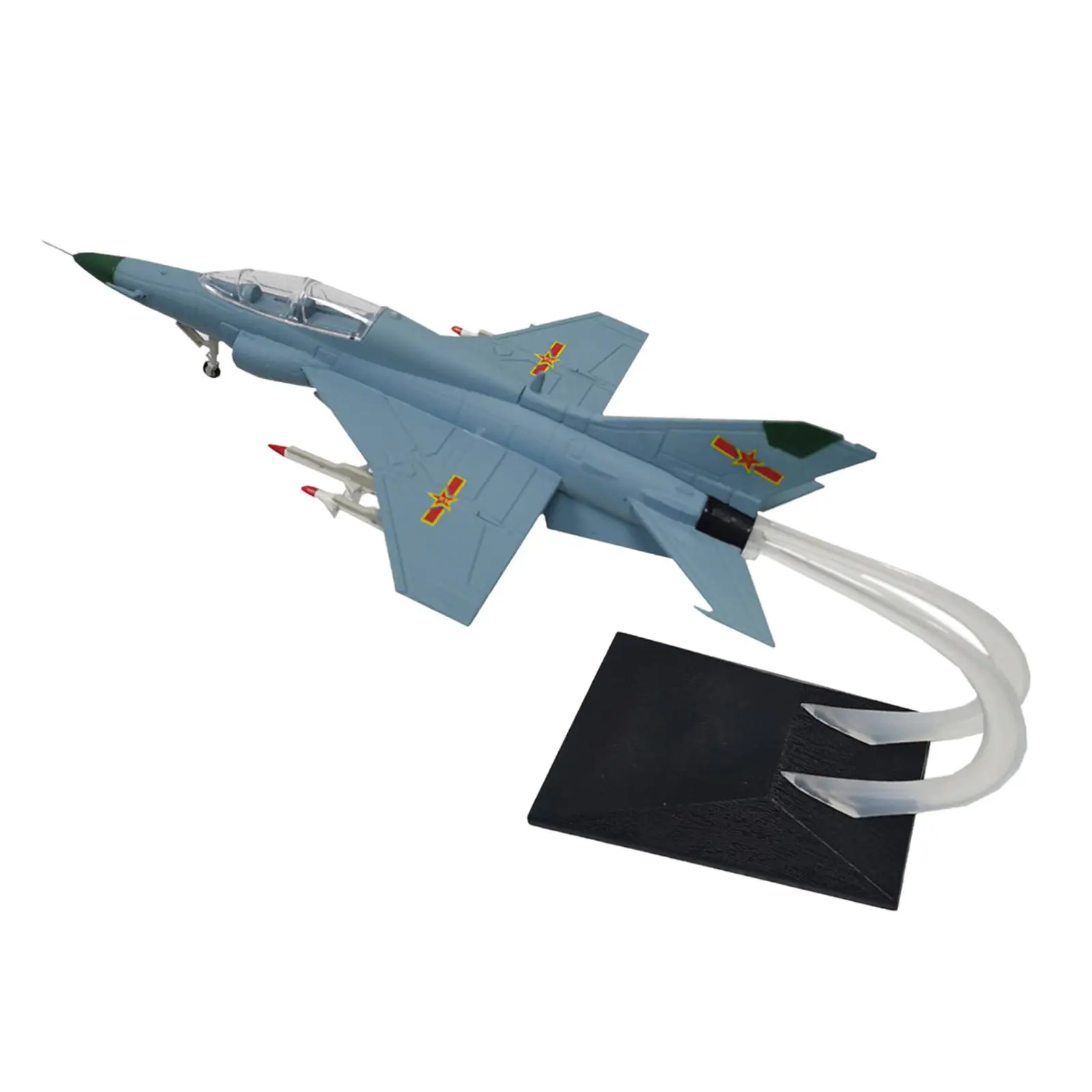 Retro Plane Model with Display Stand Souvenir Simulation 1:48 Diecast Model Planes for Shelf Living Room Countertop Cabinet