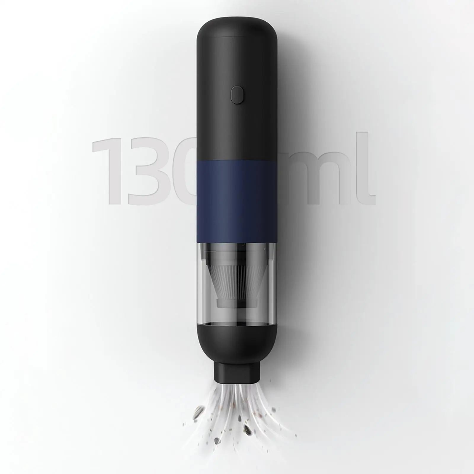  Car Vacuum Cleaner, 20000PA Small Vacuum 130ml Dust Bin 40000R/Min Handheld Vacuum for 0Min Work 