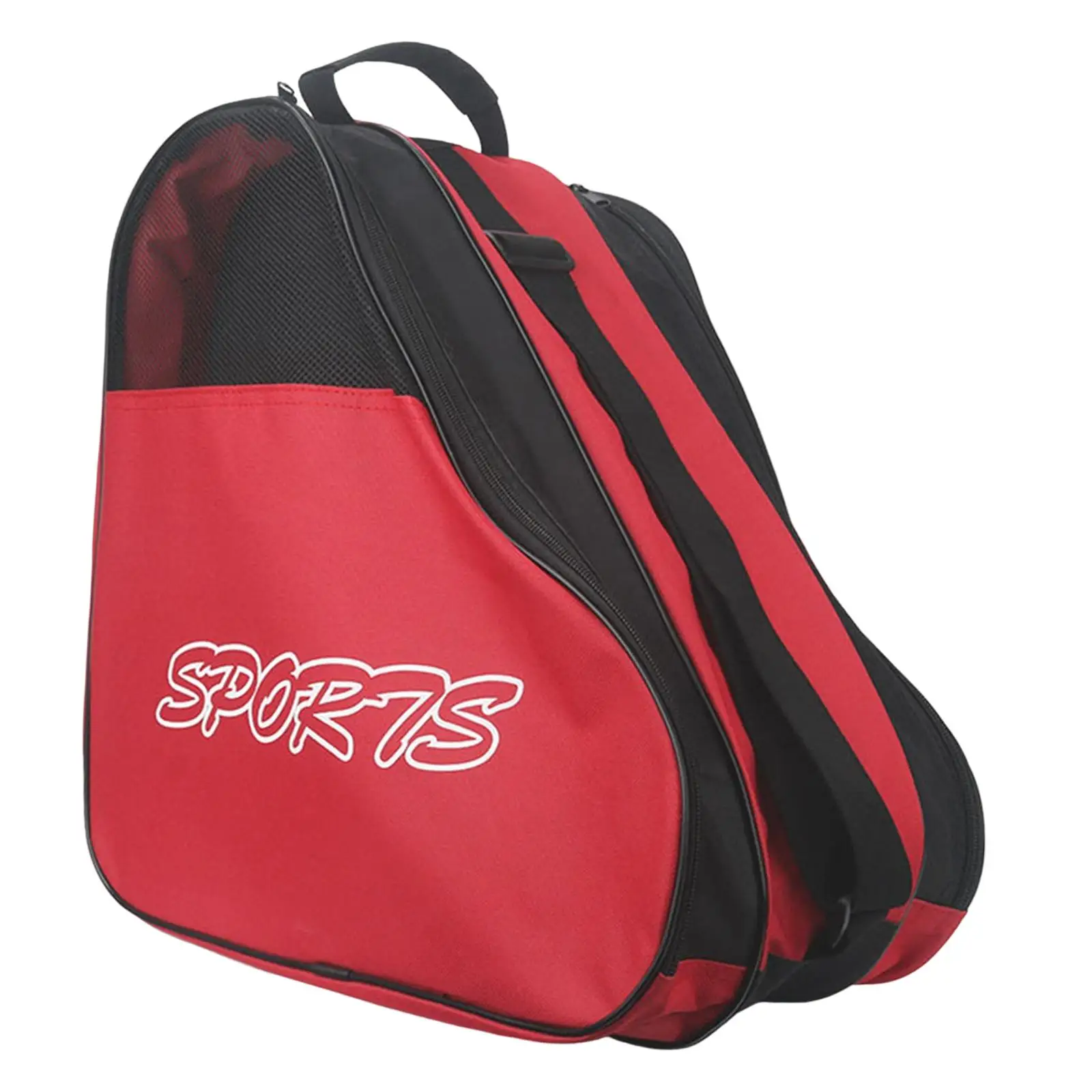 Skating Shoes Bag Carrier Bag Case Adjustable Shoulder Strap Breathable Backpack for Sports Kids Inline Skate Women Men