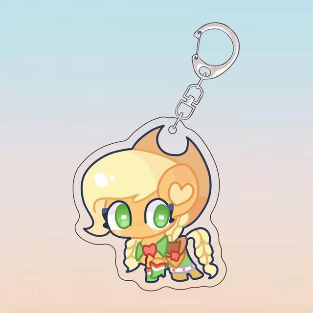 JitterbugsCorner Twilight Sparkle Keychain