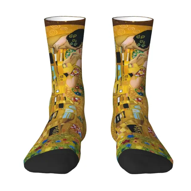 Fashion Men's Socks Casual Gustav Klimt Sock Adele Bloch-Bauer Freyas Art  Sport Women's Socks Spring Summer Autumn Winter - AliExpress