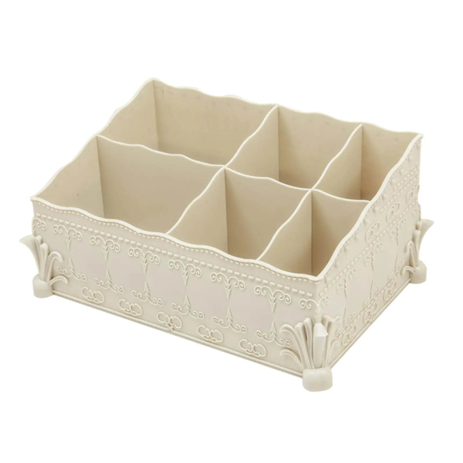 Cosmetic Storage Box Lipsticks Vanity Countertop Desktop Organizer Cosmetic Storage Display Case for Kitchen Bedroom