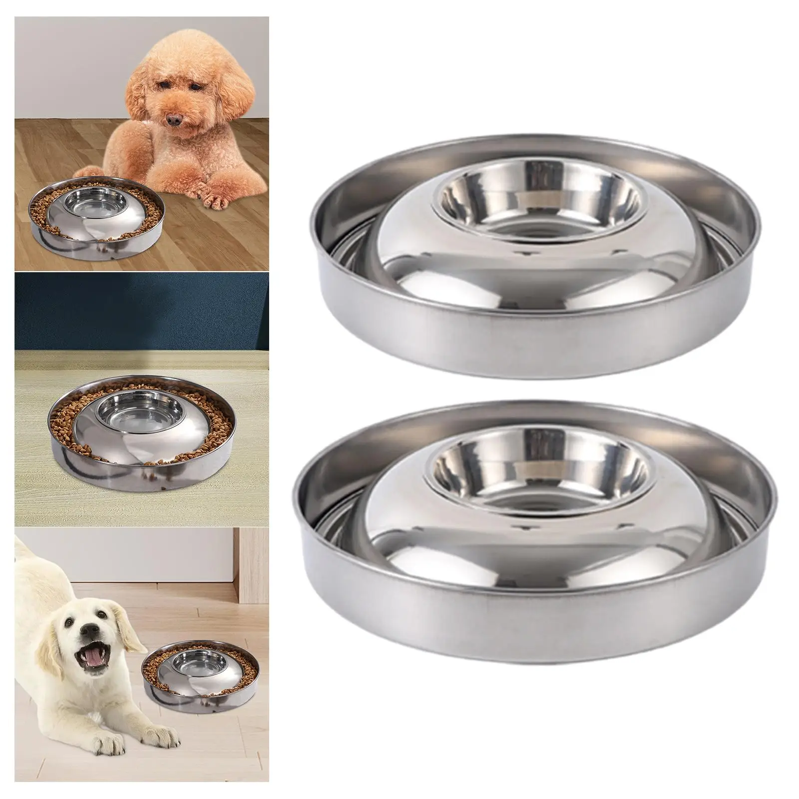 Slow Feeder Cat Feeder Other Pets Small Animals Dog Water and Food Bowl Set