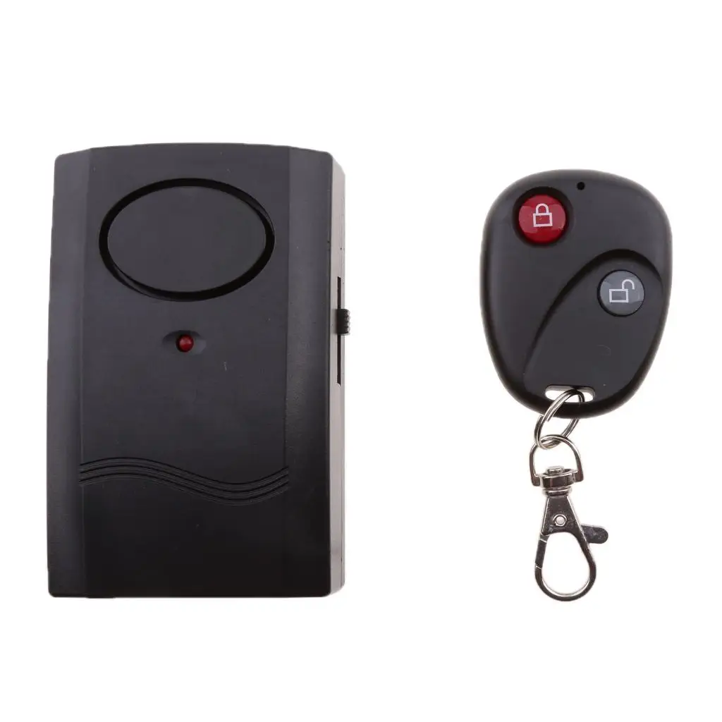  Remote Control Vibration Alarm Home Security Door Window Car Motorcycle Anti Burglar Security Alarm  Detector