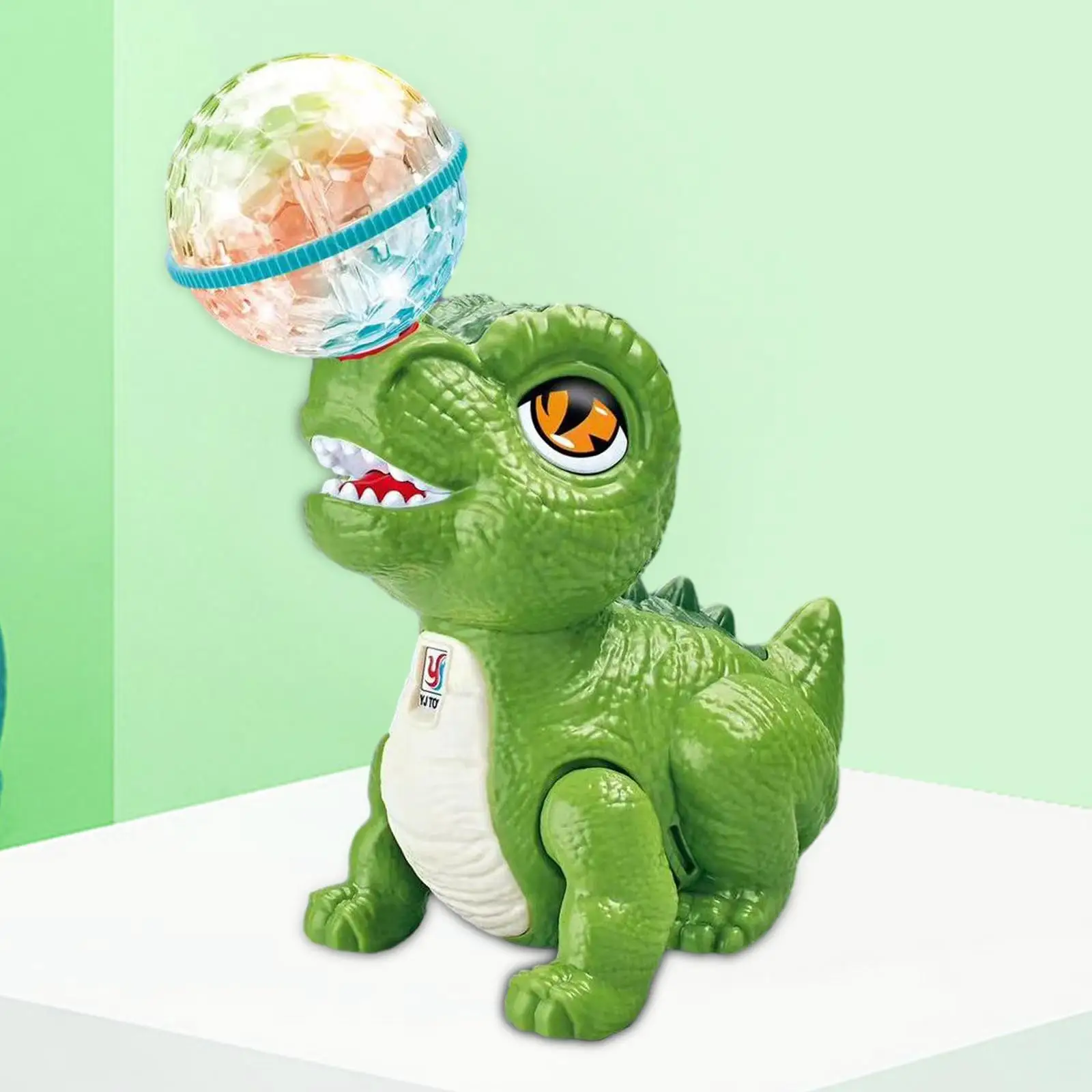 Rotating Electric Dinosaur Toys for Birthday Early Education Party Favor
