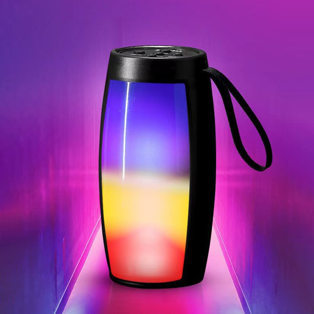 Title 4, LED Colorfull Lights Wireless Bluetooth Speaker...