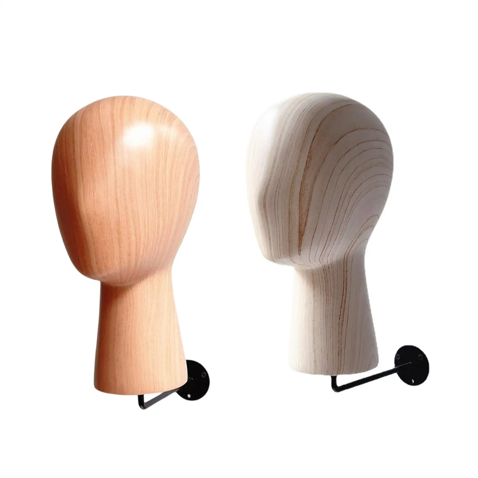 Mannequin Head Model Headphones Rack Caps Storage Rack Wig Head Display for Hairdresser Training Beginner Home Salon