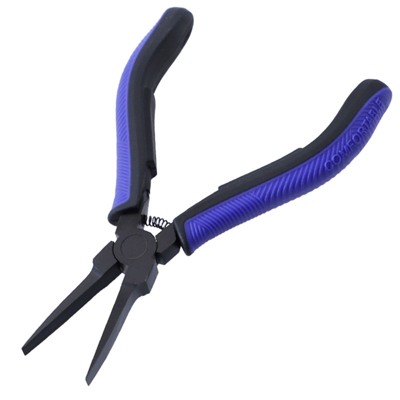 Multifunction Toothless Flat Nose Pliers Thin Flat Nose Tongs For Electronic Jewelry Making DIY Manual Pliers for Jewelry Repair