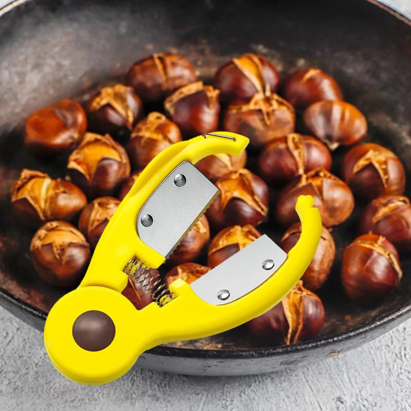 Hand Chestnut Peeler Save Labors Practical Easy and Smooth Peeling Durable Non Slip Chestnut Shell Opener Kitchen Accessory
