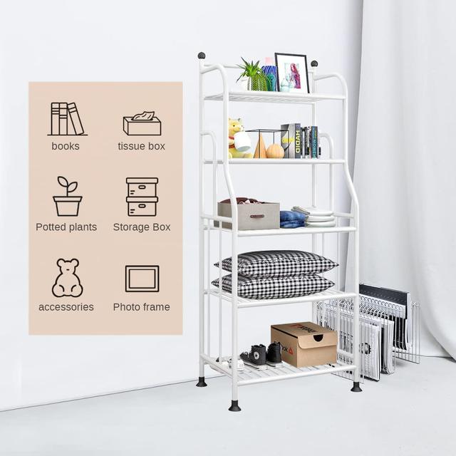 Stoccaggio scaffalature Organizer Heavy Duty metallo Rack unità con ruote,  ripiani regolabili cucina dispensa armadio Stand Rack - AliExpress