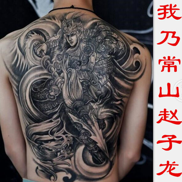 Engel Dämon Flügel Tattoo für Frauen Mann Punk zurück Kunst temporäre Tattoos wasserdichte gefälschte Tattoo dauerhafte Goth Tattoo Aufkleber – Detail 2