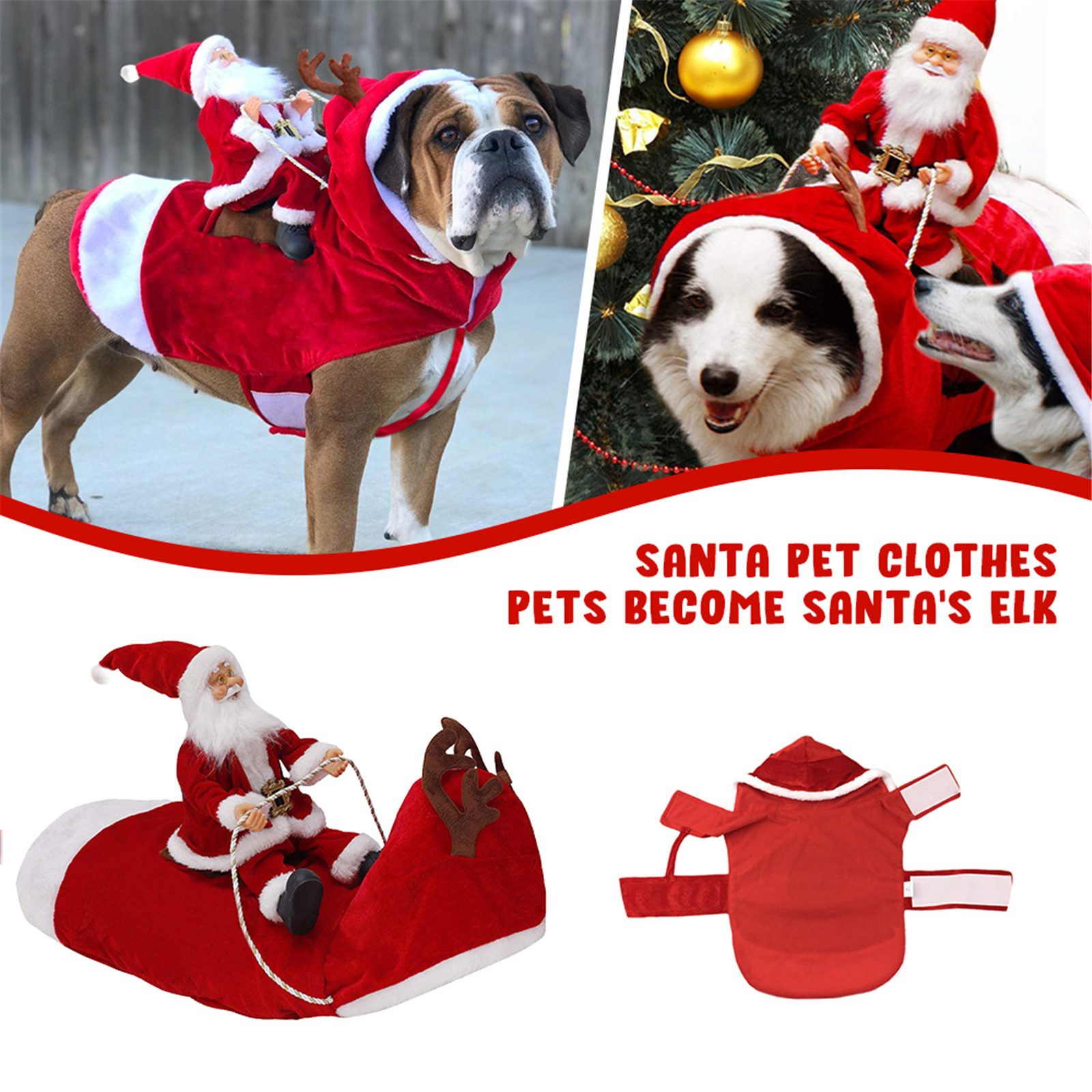 female dog christmas outfit