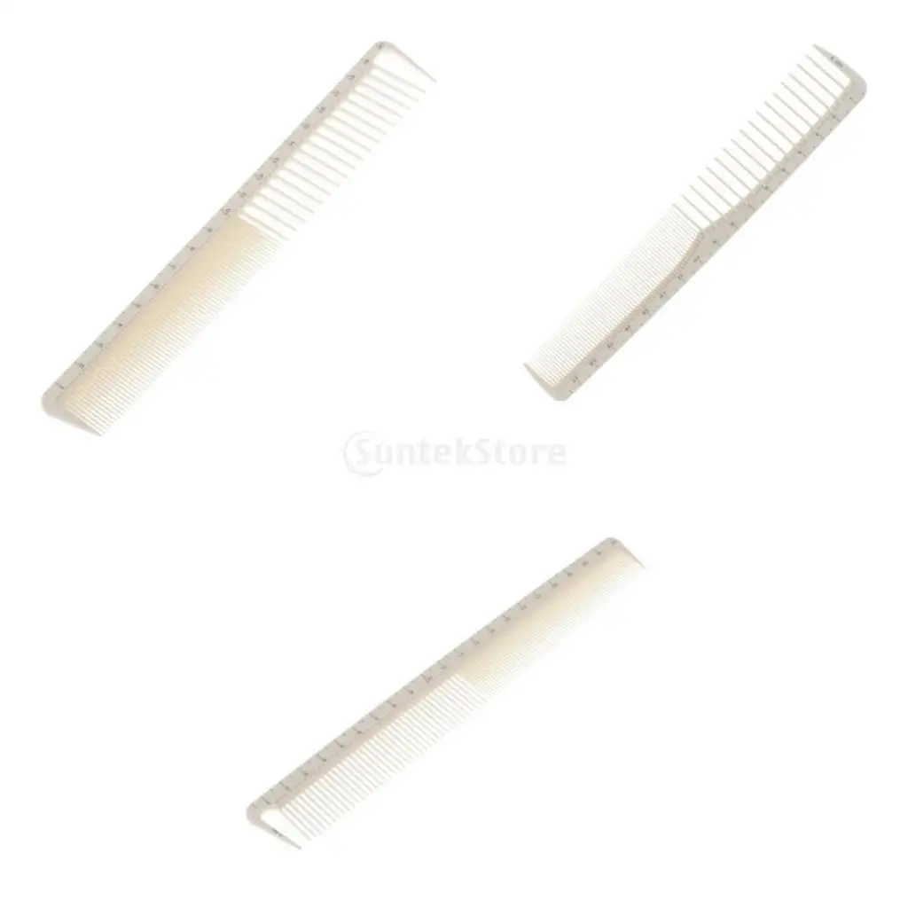 Professional Salon Hairdresser Resin Comb Hair Comb with Scale,