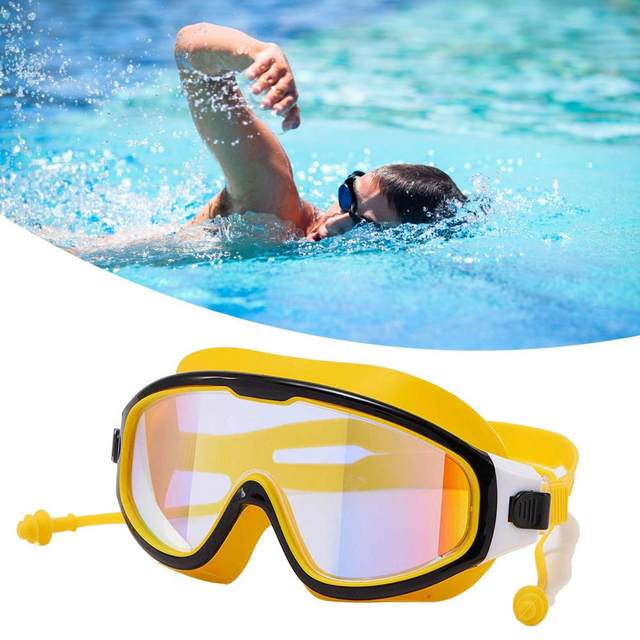 Gafas de natación – Paquete de 2 gafas de natación profesionales, antivaho  sin fugas, protección UV, visión amplia, gafas de natación para mujeres