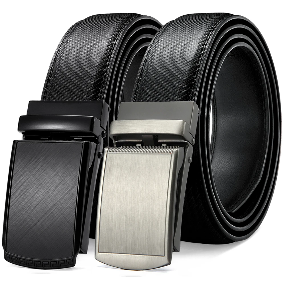 Title 11, JACNAIP Men Belt Leather Belt Automatic Genuin...