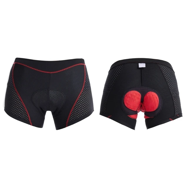 Sports Cycling Underwear Shorts 3D Padded Bike Bicycle-MTB Liner Shorts  with Anti-Slip-Leg-Grips for Women Men - AliExpress