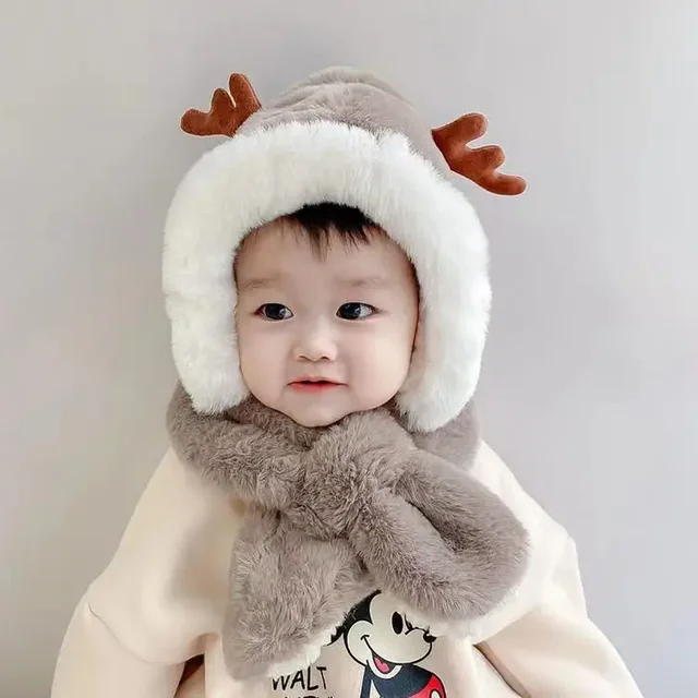 Fashion infant fur hat