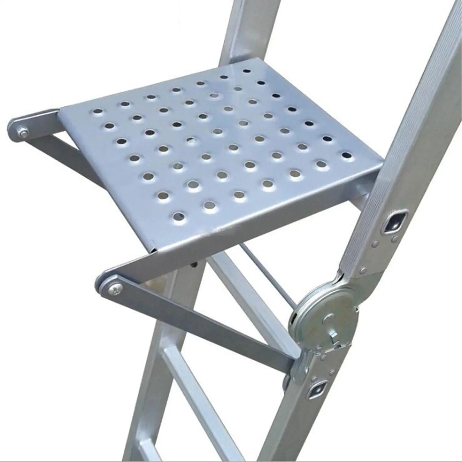 Ladder Work Platform Portable Ladder Work Stand Heavy Duty Stable Multipurpose for Working Household Pantry Kitchen Tools Hold