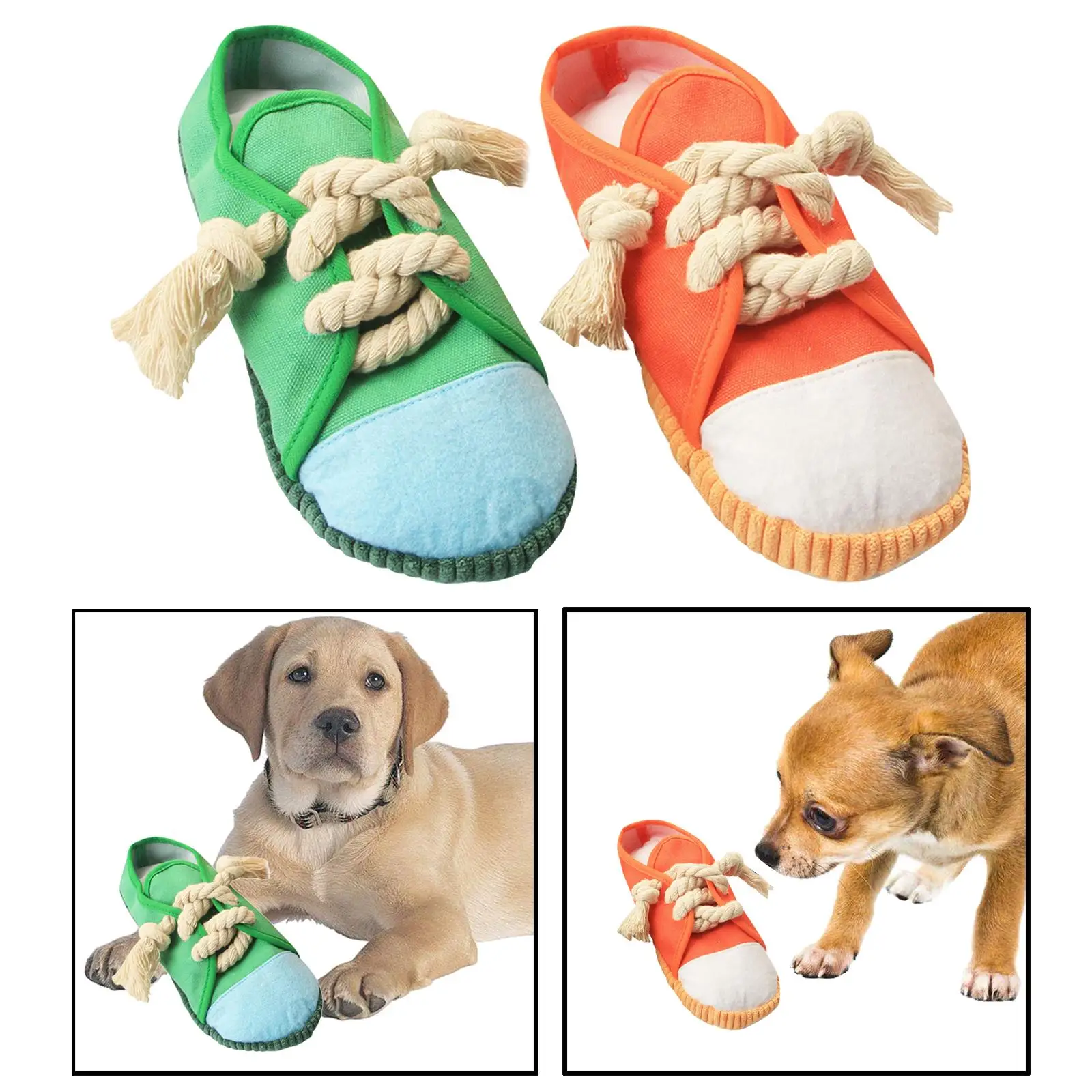 Shoes Shape Dog Chew Toy Dog Squeaky Toy Keeping Your Pet Active Creative