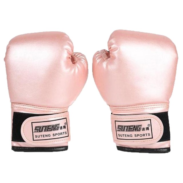 Gants De Boxe Enfants WFX 170g - Pour Entraînement MMA, Sac De Frappe, Muay Thai - Noir - Confortables Et Sûrs