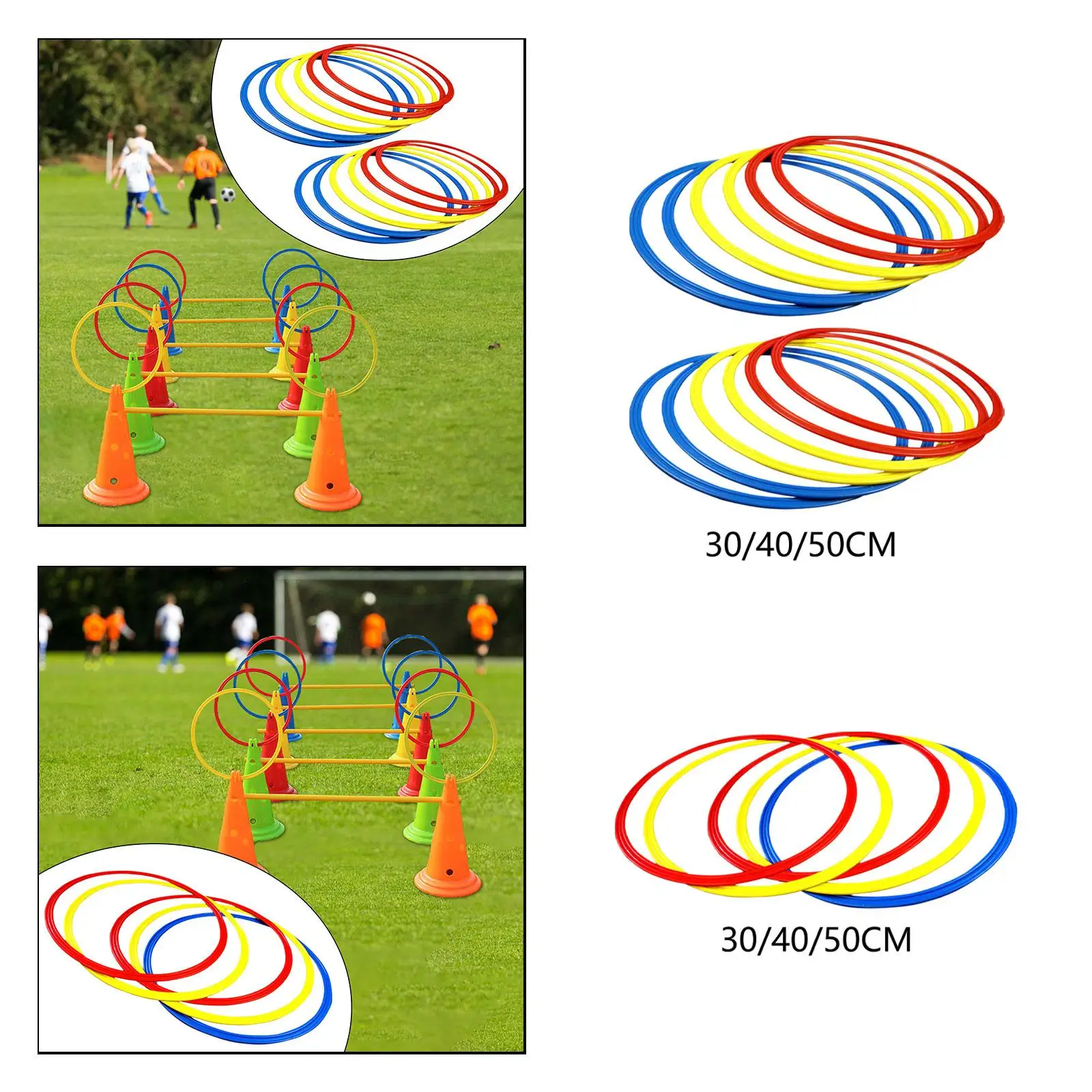 Agility Training Rings Agility Footwork Training for Kids Athlete Badminton