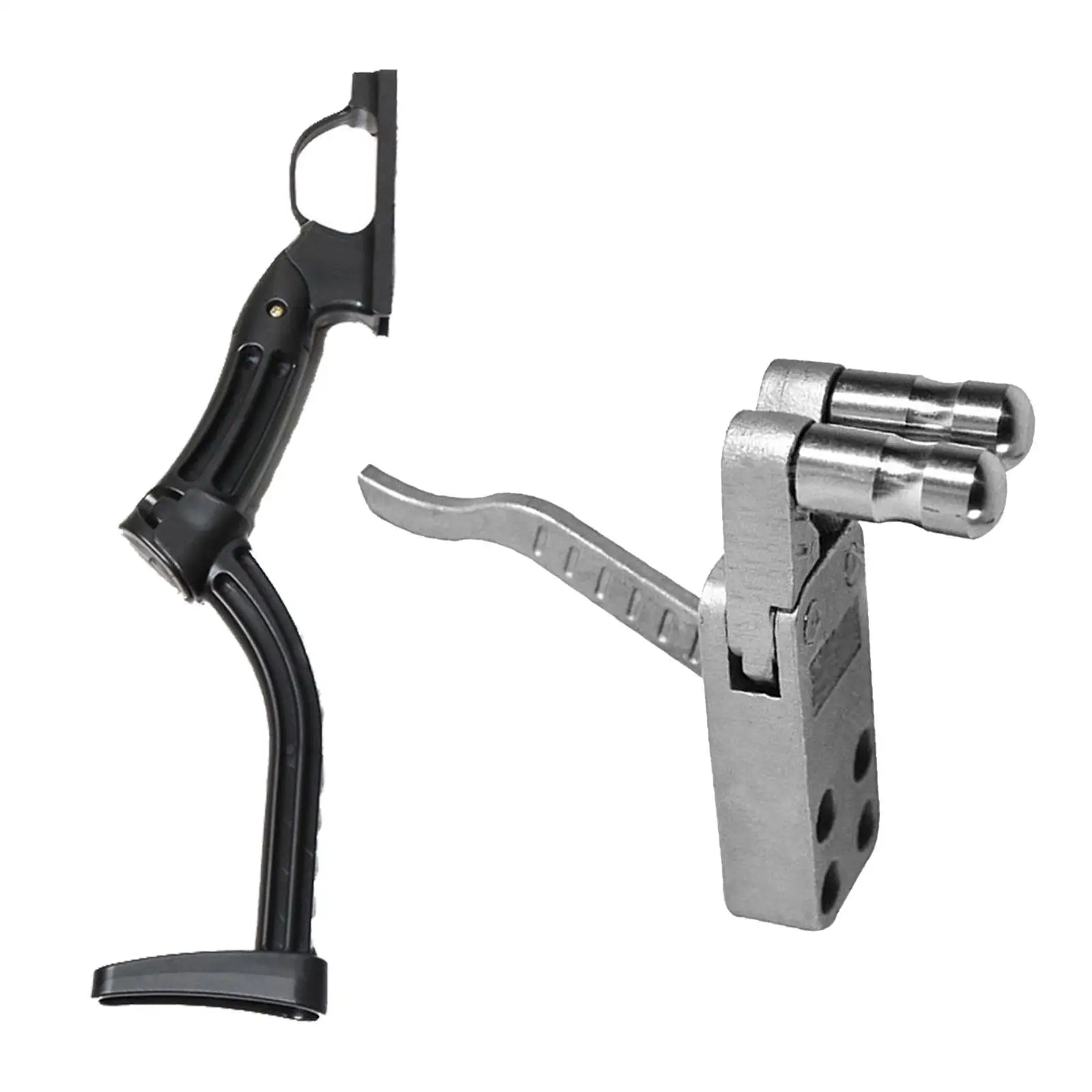 2 Pieces Handheld Slingshot Release Device Catapult Grip Handle Durable Portable Slingshot Release Grip Launch Trigger