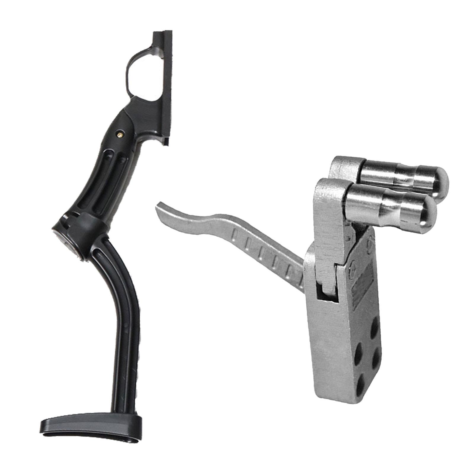 Portátil Handheld Slingshot Release Device, Catapult Grip,