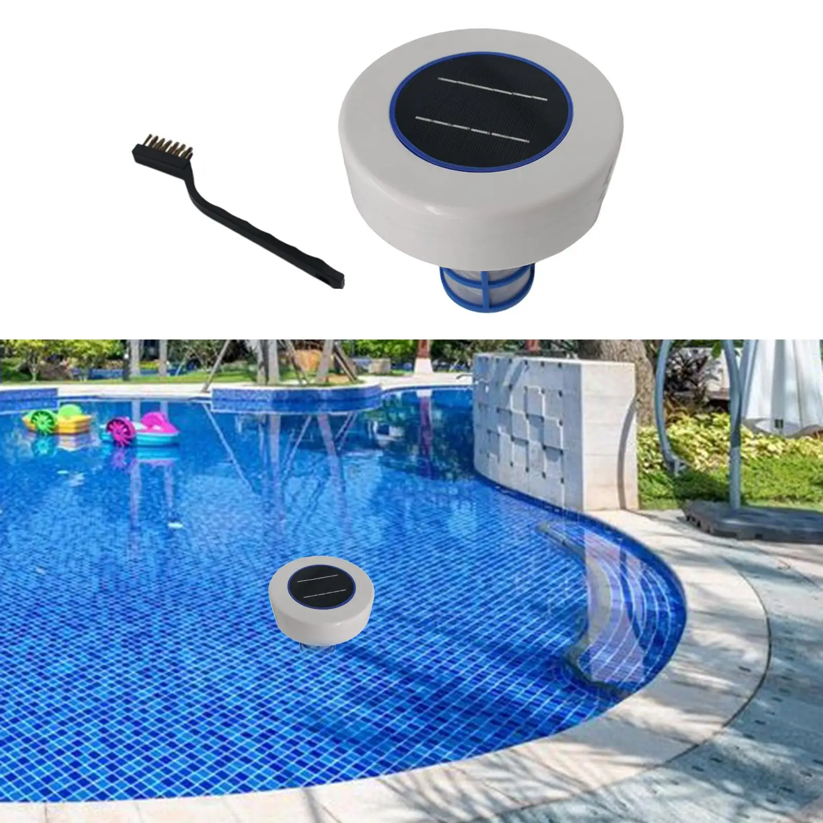 Solar Pool  Copper Ion Swimming   Kills  Clarifier, Enjoy  Tool