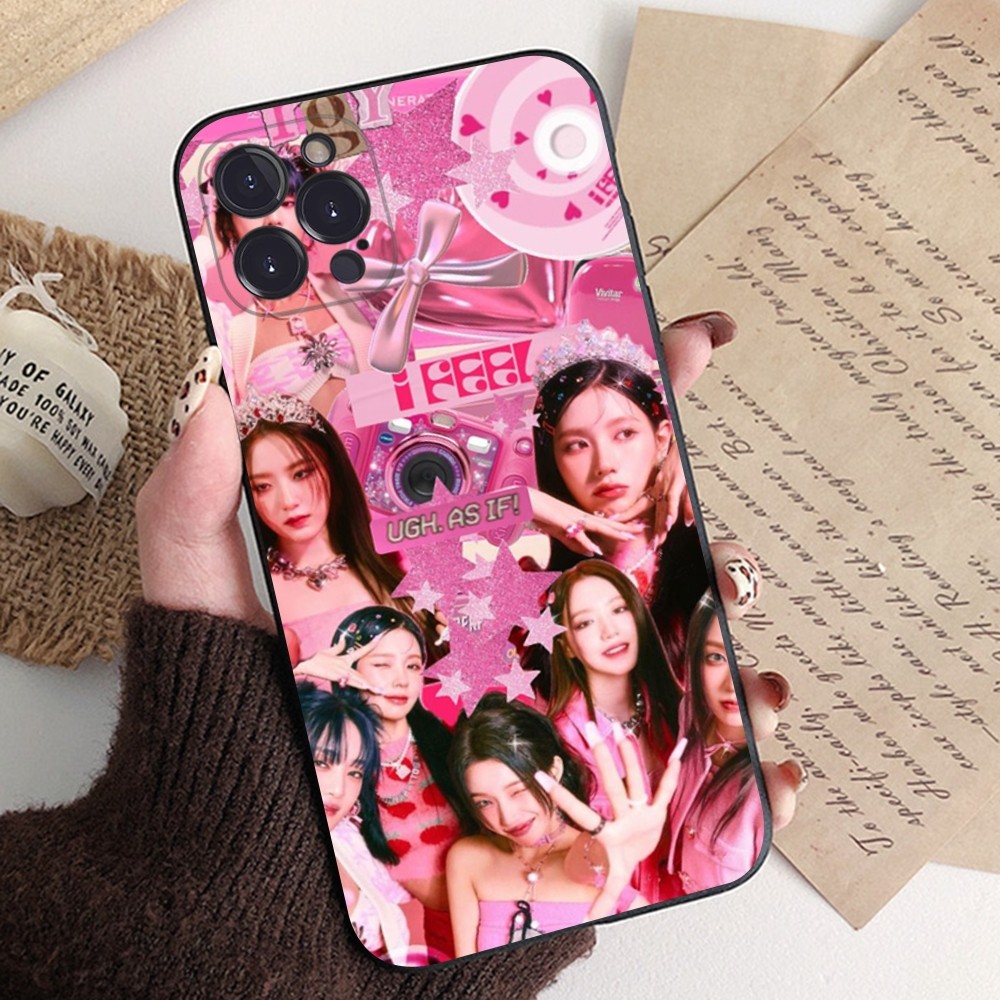 Чехол для телефона Kpop GI DLE Gidel для IPhone 8 7 6 6S Plus X SE 2020 XR  XS 14 11 12 13 Mini Pro Max, чехол для мобильного телефона | AliExpress