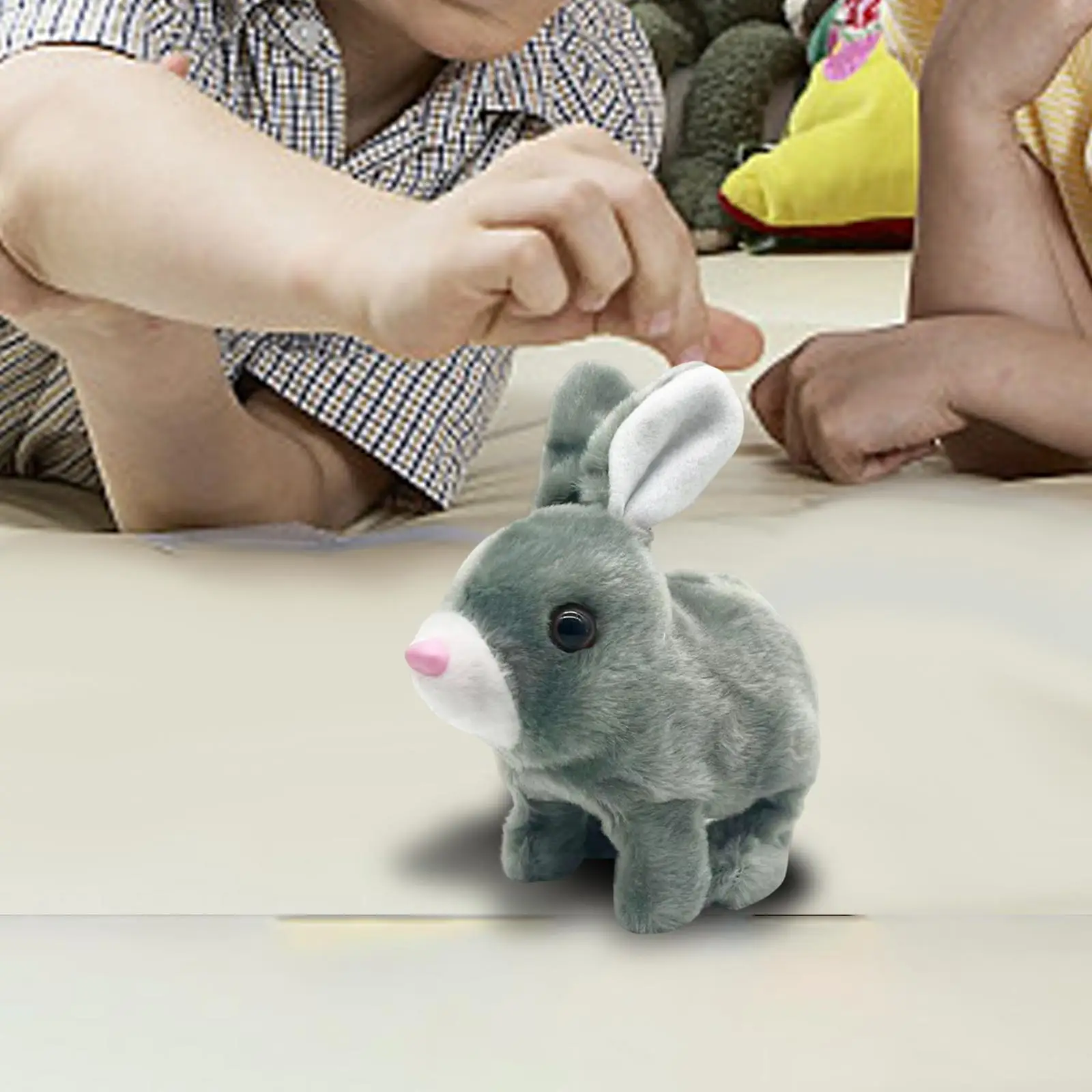 Electric Rabbit Toys, Bunny Doll, Adorable Electronic Interactive Toy for Birthday Gift