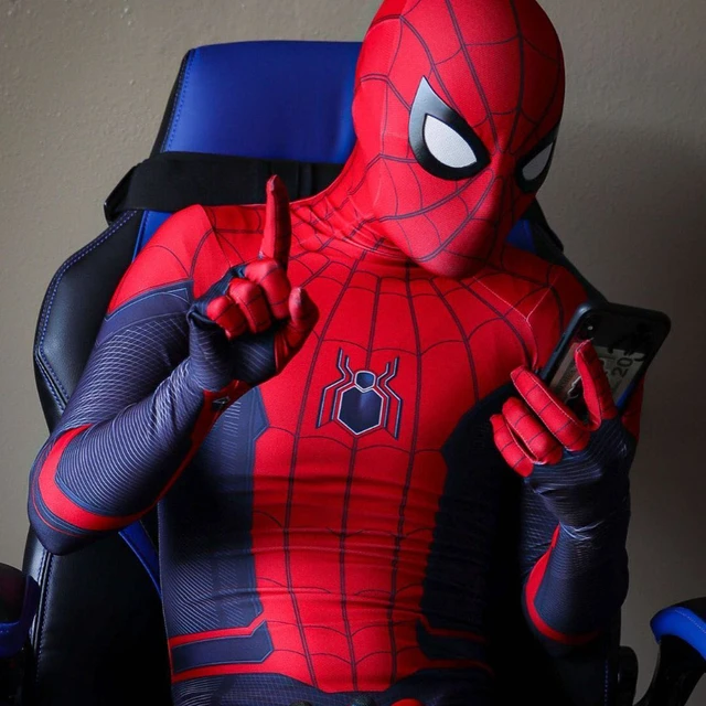 Spider-Man Boy's Halloween Fancy-Dress Costume for Adult, L - Walmart.com
