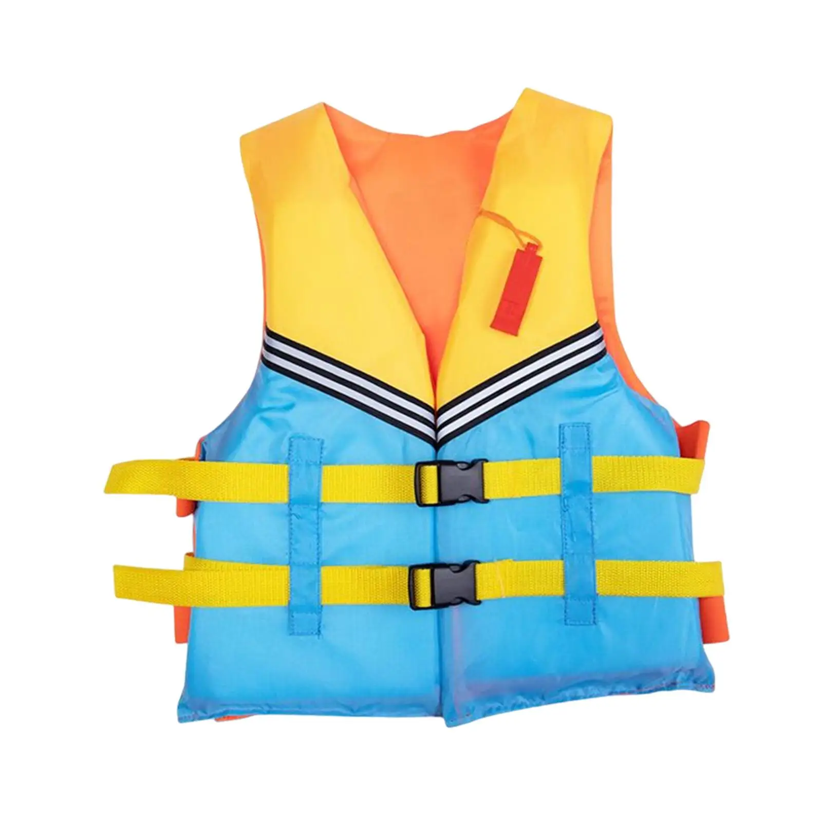 Outdoor Life Jacket Learn to Swim Adjustable with Whistle Children Swim Vest for Swimming Kayaking Surfing Wakeboarding Skiing