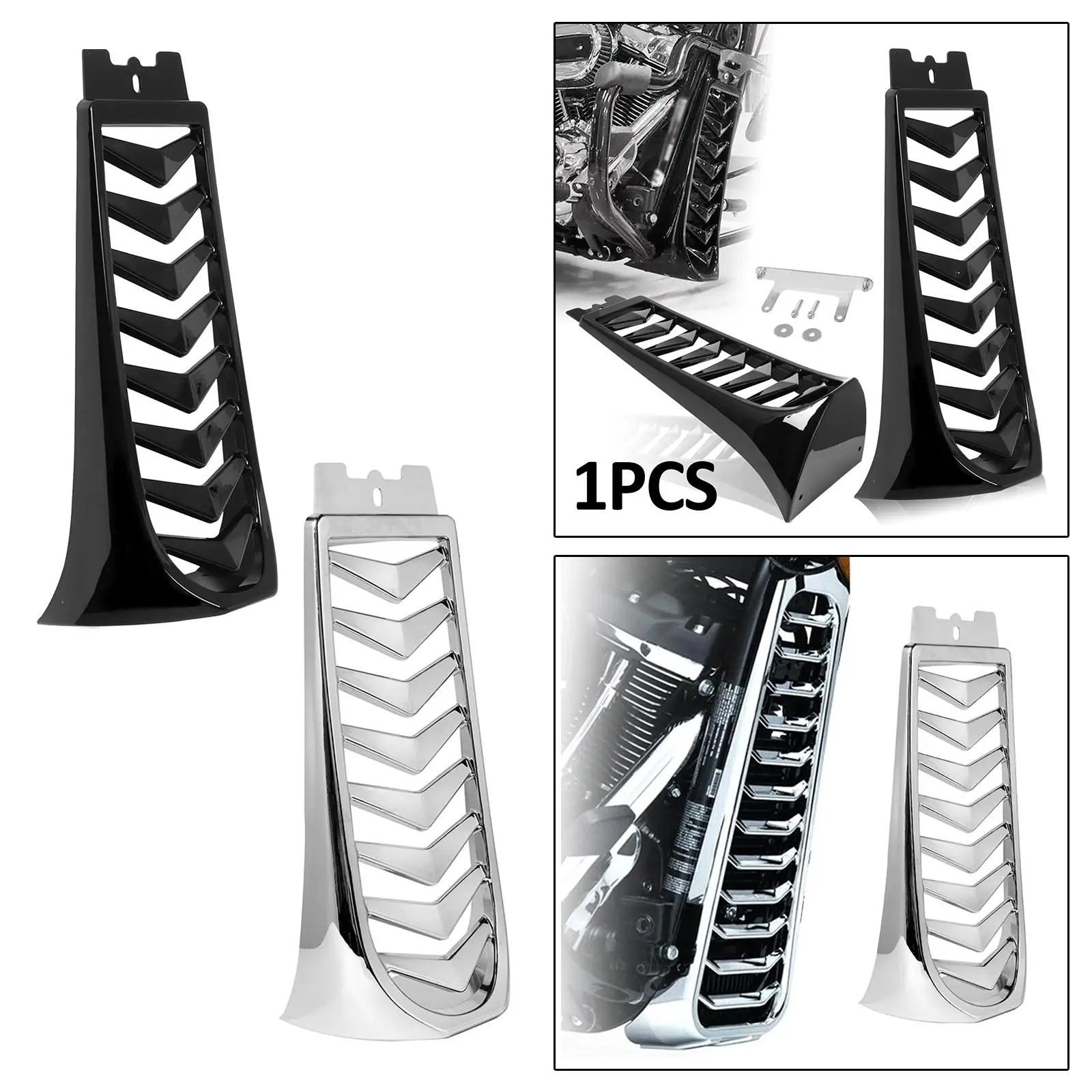 Motorcycle Front Lower Radiator Cover Replace for Breakout Softail