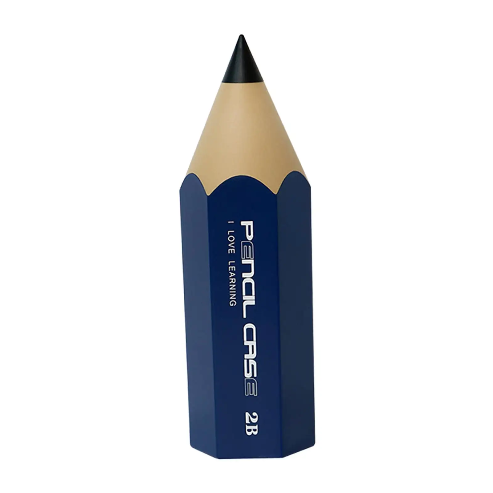 Pencil Shaped Pen Holder Cute Pen Organizer Desktop Organizer Case Desk Pen Holder for Desk Accessories Office Supplies Lipstick