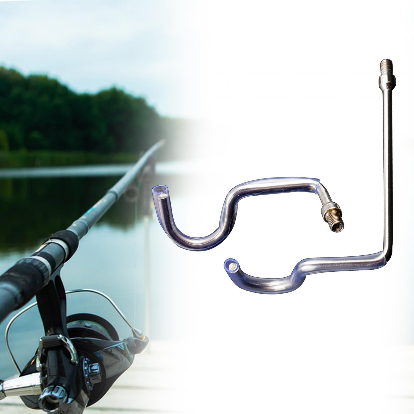 Fishing Rod Holder Sturdy Easy Install Fish Rod Stand Portable Fishing Pole Bracket for Camping Travel Fishing Outdoor Hiking