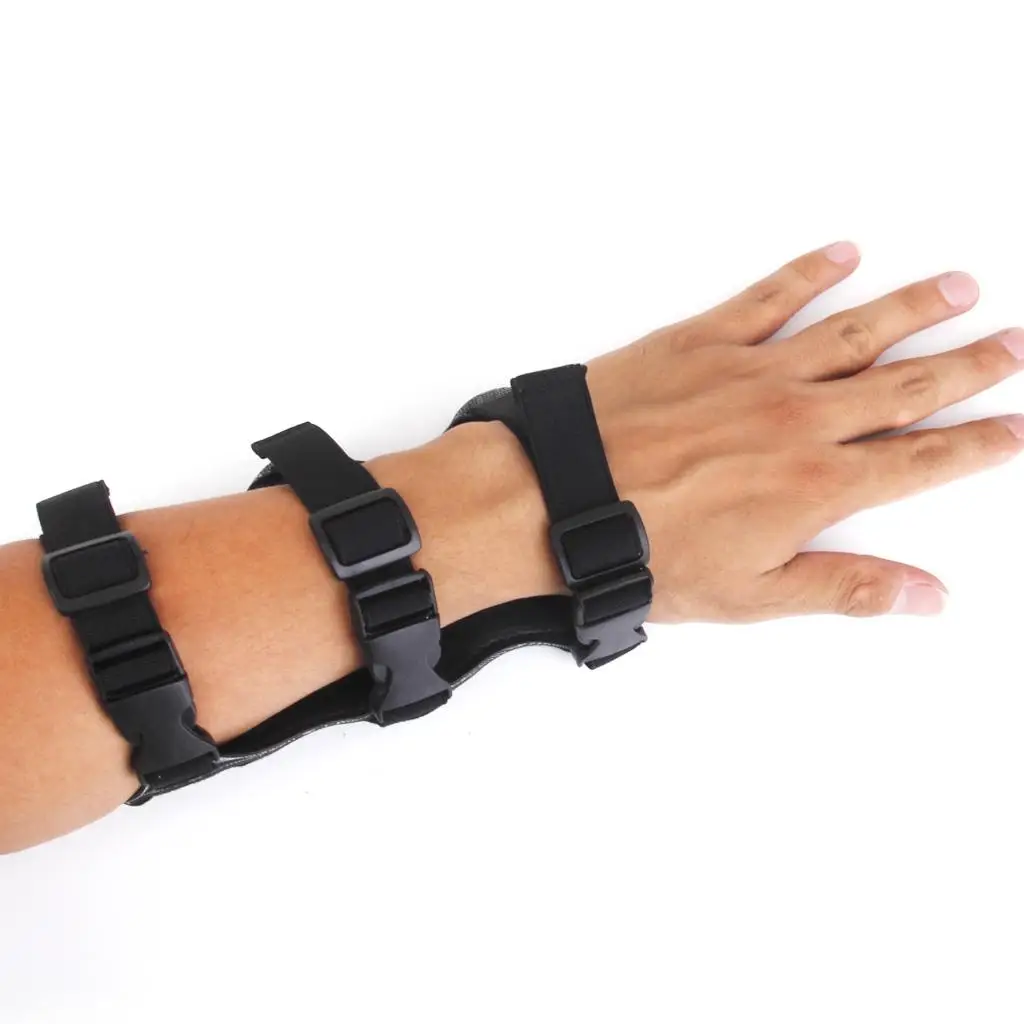 Long  Armguard with 3-Strap Buckle for Adults Outdoor Hunting Equipment