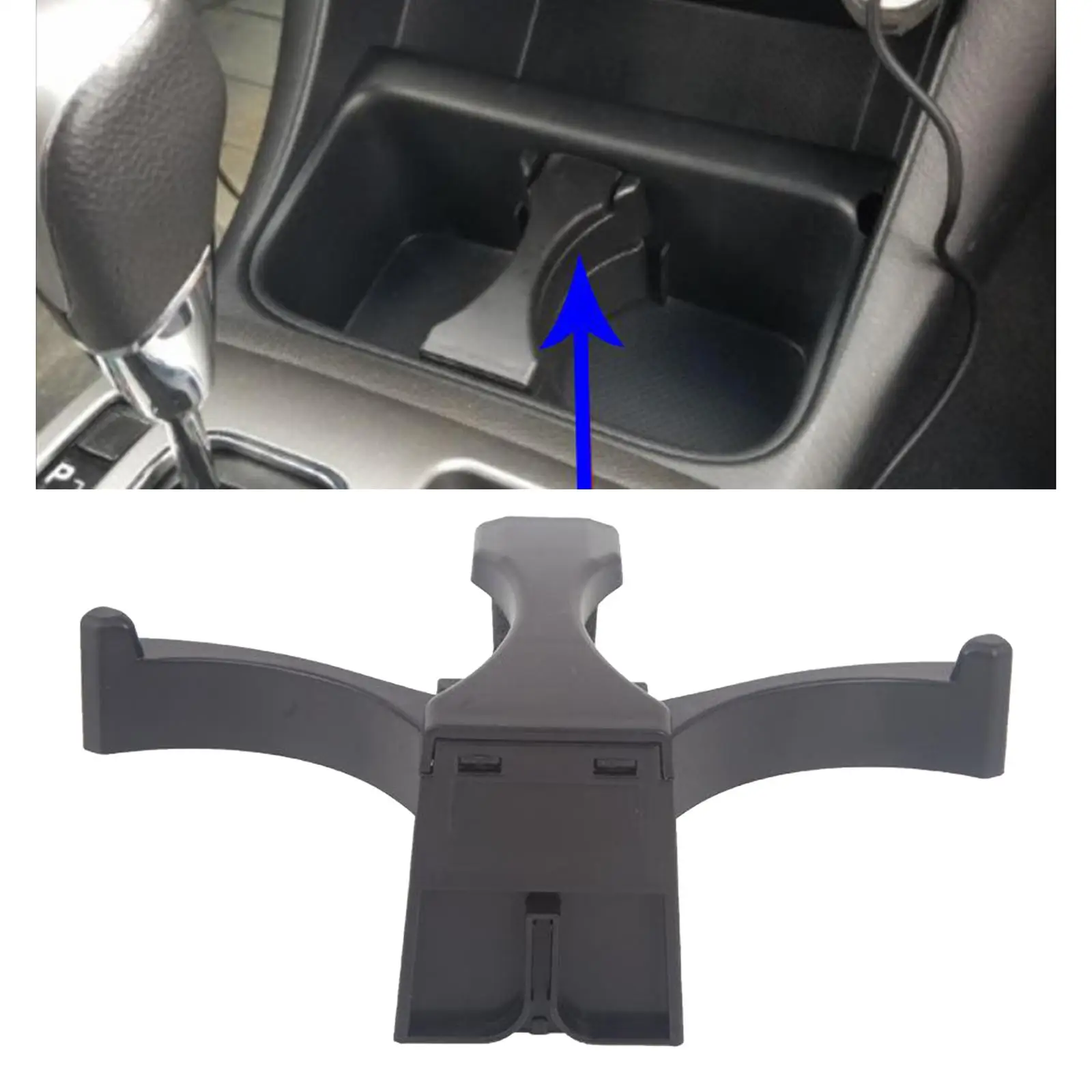 Car Auto Center Console Cup Holder Insert Divider Separator Fits for  2005-2010  2008-2018 55604-040560404010