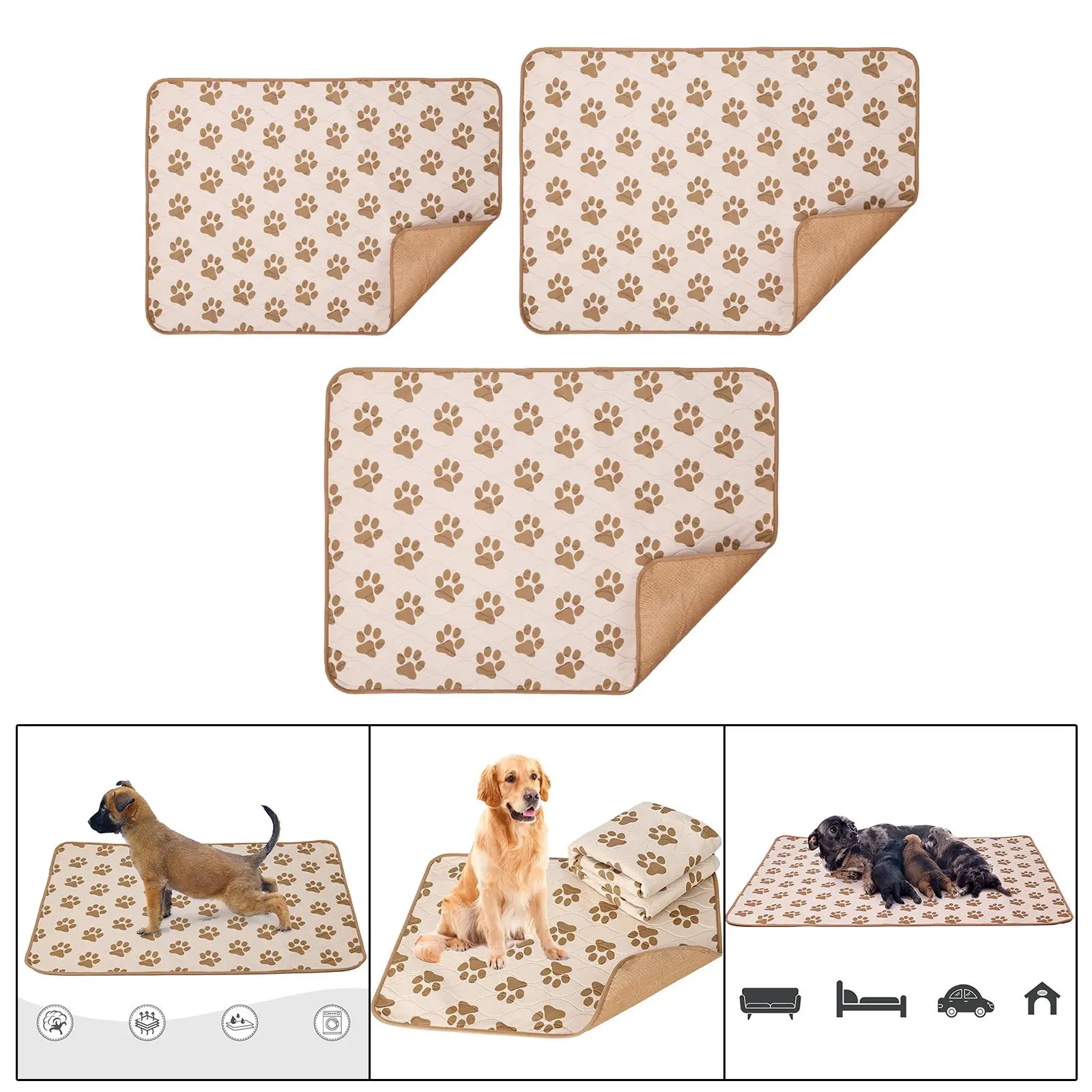 Super Absorbent Dog Training Pad Leakproof Piddle Potty Mat Pet Pee Pad