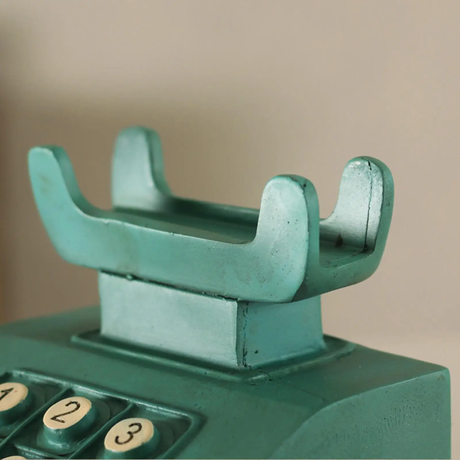 Creative American Telephone Model Figurine Resin Craft for Desktop Cafe Bar Hotel Decor