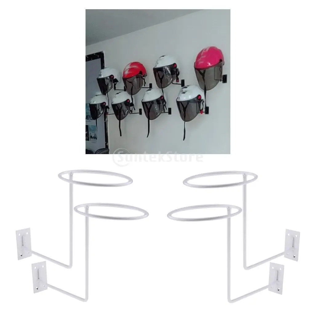 4pc Wall Mount  Holder Hook Bags Rack Hanger Display  Accessory