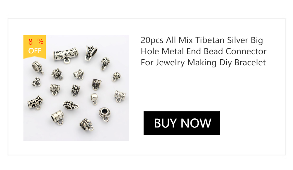 30sets Metal Snap Button Beads Clasps For Jewelry Finding Earring Beaded Pendant Connector DIY Accessories