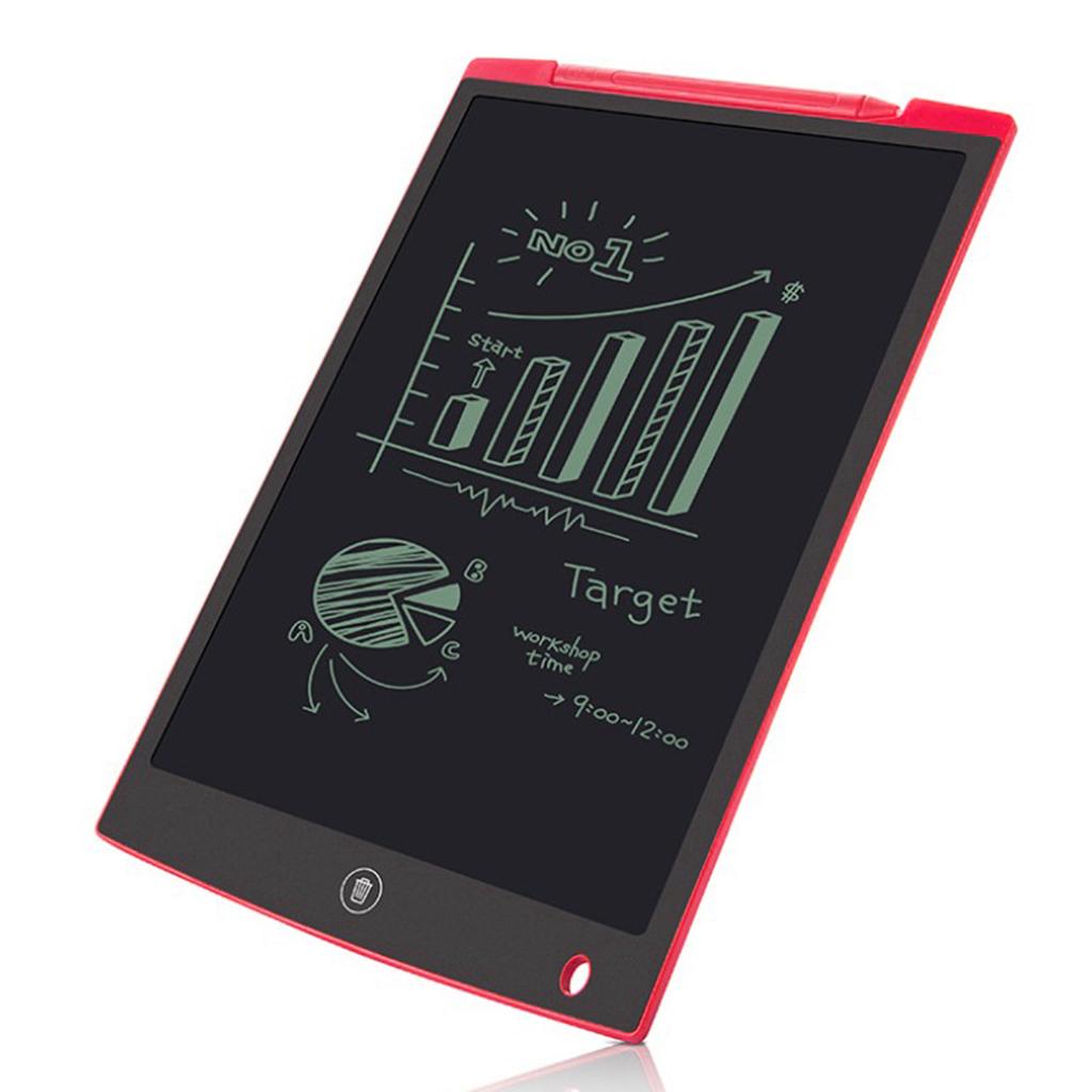 Wordpad Drawing Pad Writing Drawing Tablet LCD Metal Red 4.4 Inch Flexible Toy