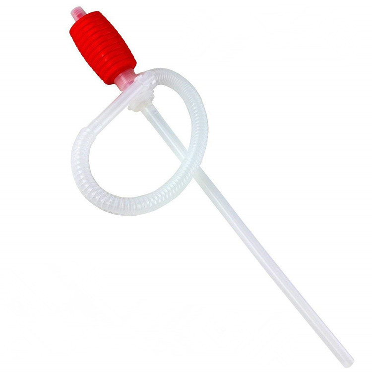 New Car Manual Siphon Pump Hose Portable Car Fuel Truck Fuel Oil Gasoline Diesel Water Chemical Liquid Transfer Sucker Pump Tool