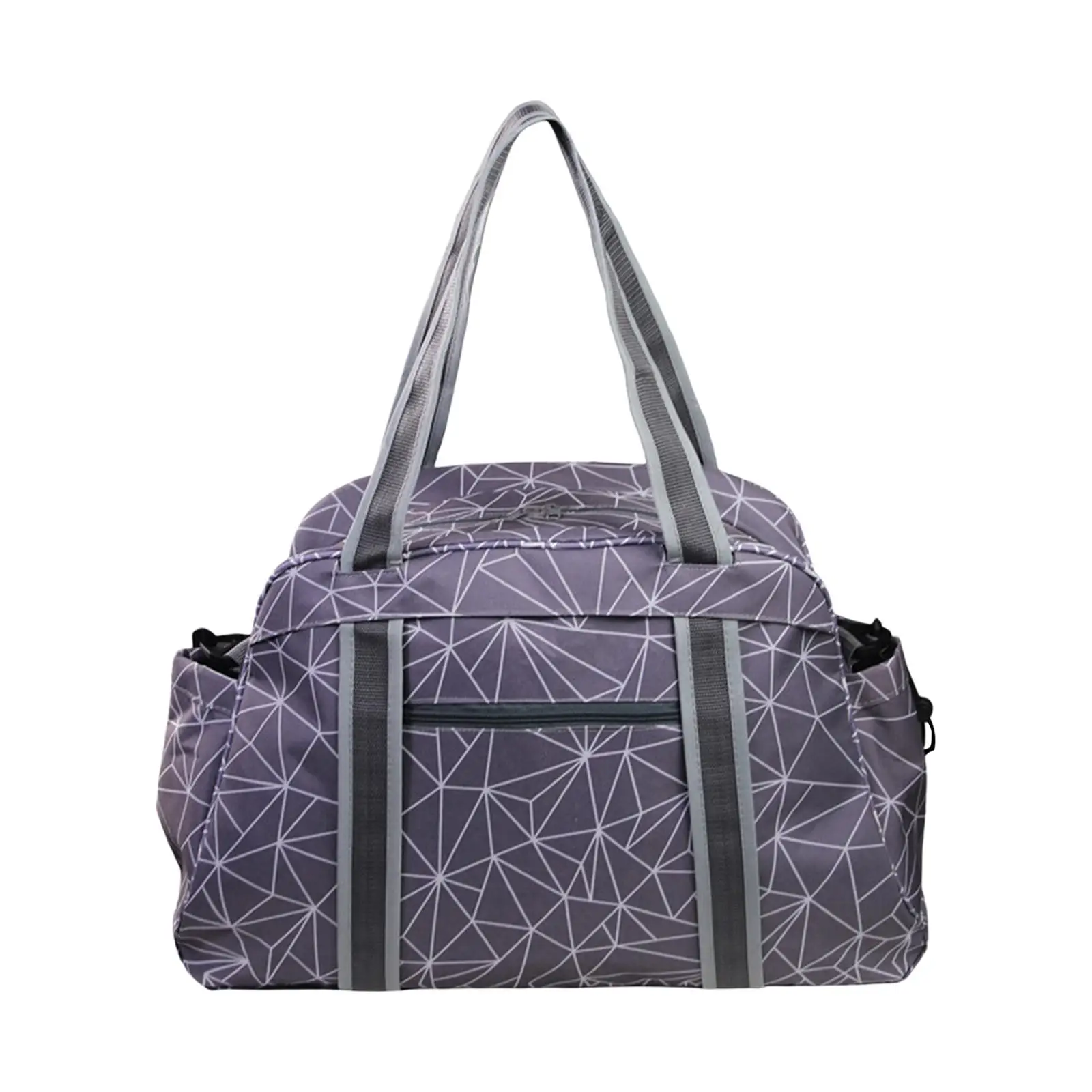Portable Sports Gym Bag Weekender Bag Carry On Tear Resistant Yoga Mat Holder Large Capacity Travel Duffle Bag for Apparel Trip