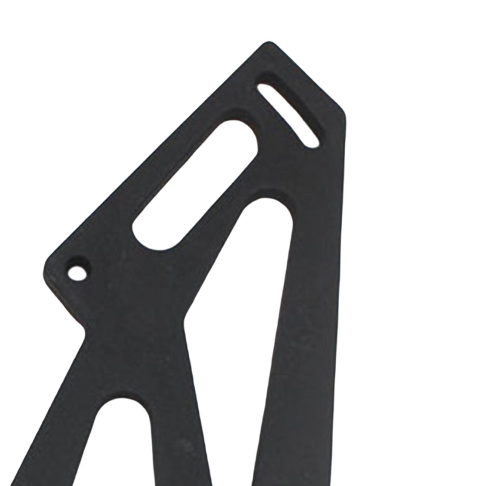 Adjustable Punching Spoiler Legs Mount Brackets Aluminum Alloy